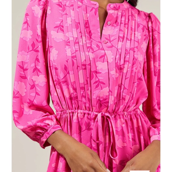 NWT Clever Floral Midi Dress 2X - Picture 4 of 9